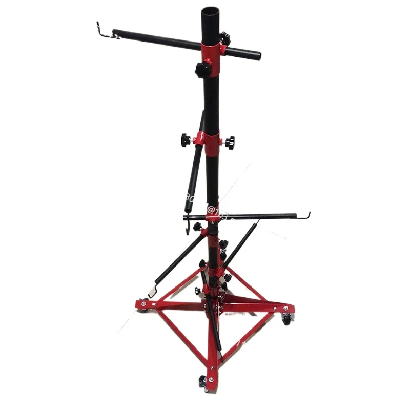 

Auto Body Paint Stand - Adjustable Bumper Spray Holder, Mobile Multi-Functional Car Repair Support for Metal Work
