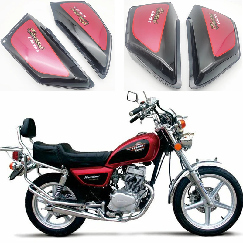 Motorcycle Faring Body Parts of Side Covers Battery & Tool Panels Guard For Honda CM125 125cc