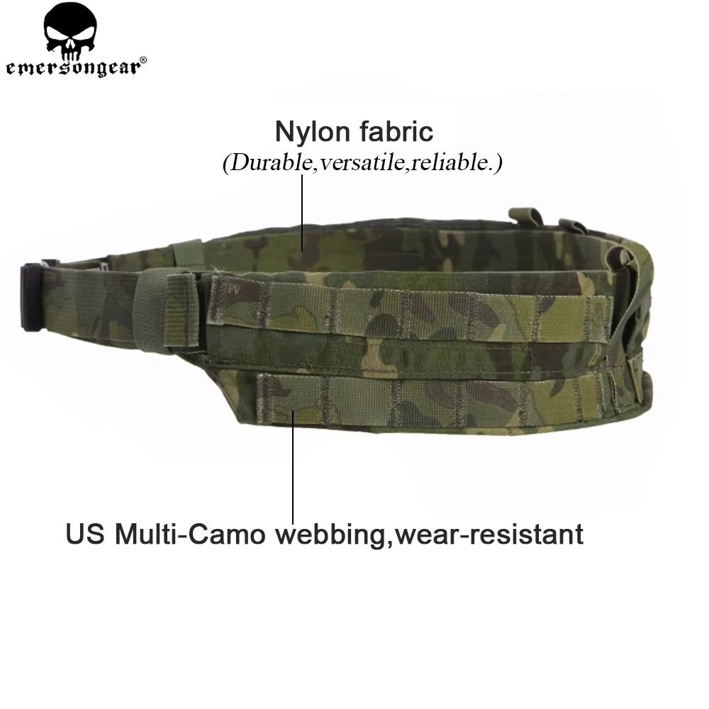 EmersonGear Cinturón táctico MOLLE modular ligero para combate - imagen 3
