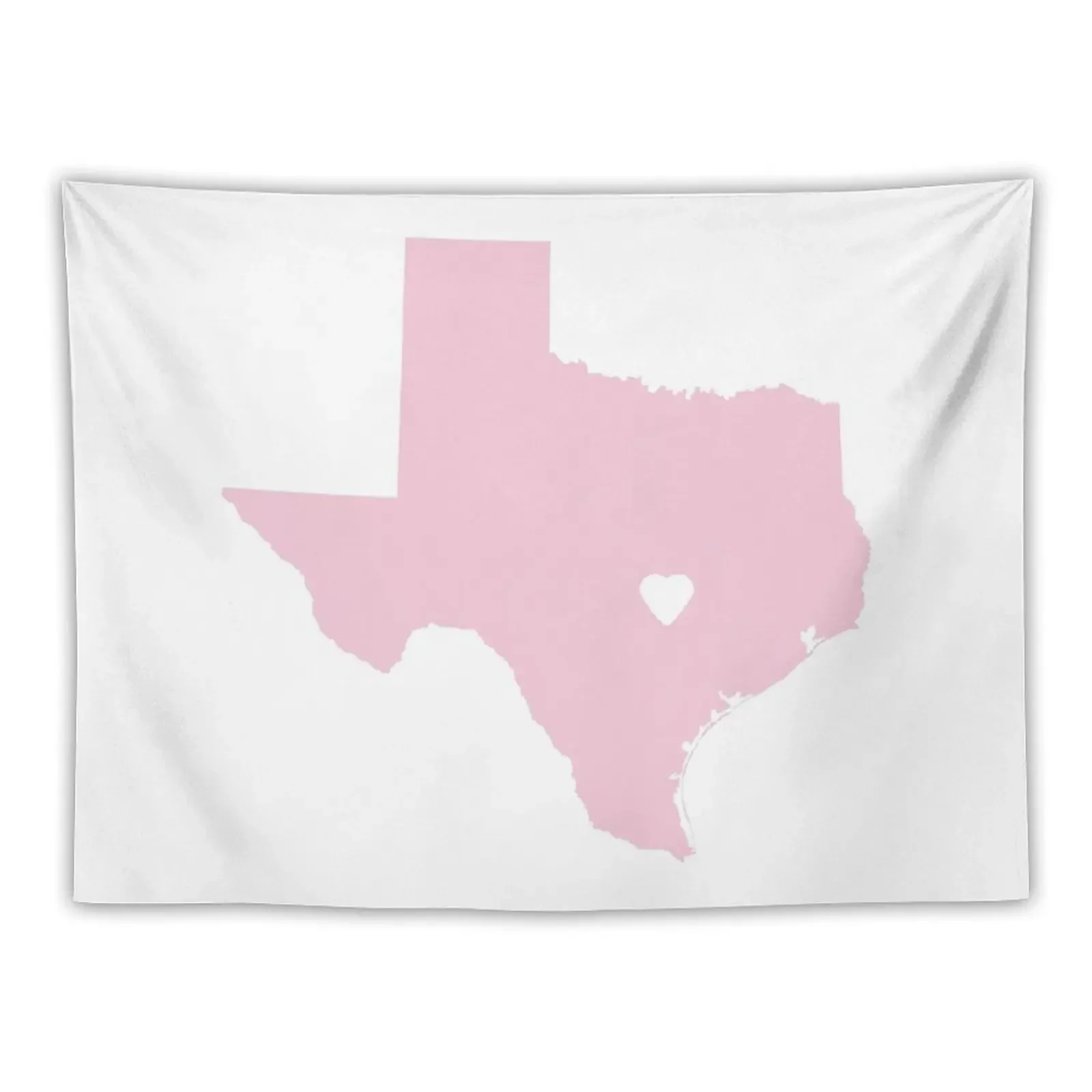 

Texas Love in Pink Tapestry Wall Carpet Home Decor Aesthetic Tapestry