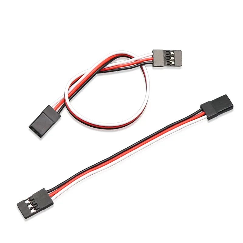 5PCS Servo Extension Cord Cable 150/200/300/500mm Wire Male To Female JR Plug for RC Aircraft Quadcopter Car Truck Servos Parts