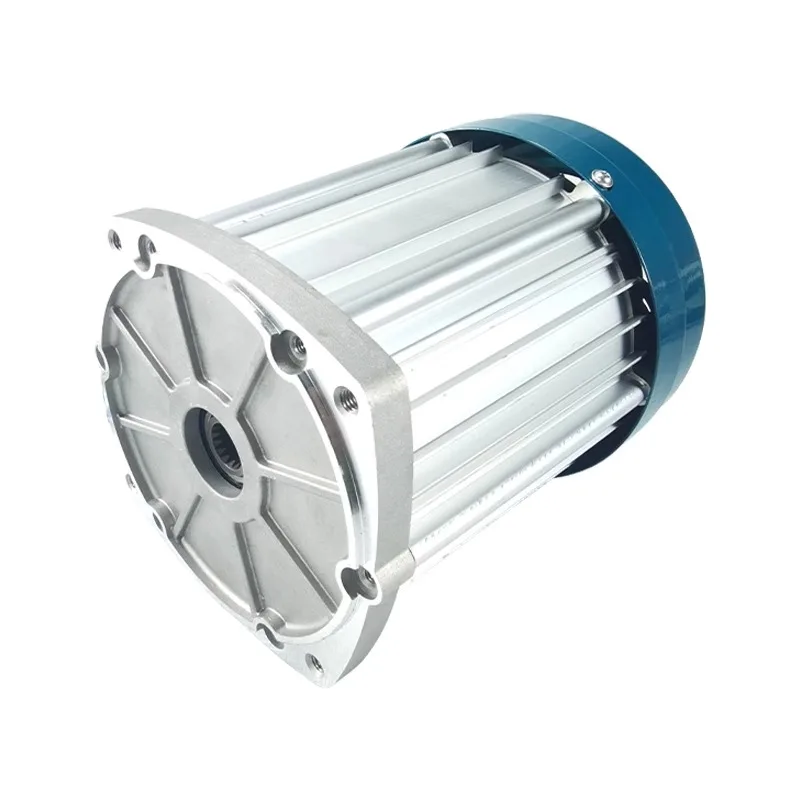 60/72V 1200-3000W High-Speed Brushless DC Motor 3200/4400 RPM for Electric Trike Cargo/Passenger/Utility Vehicle