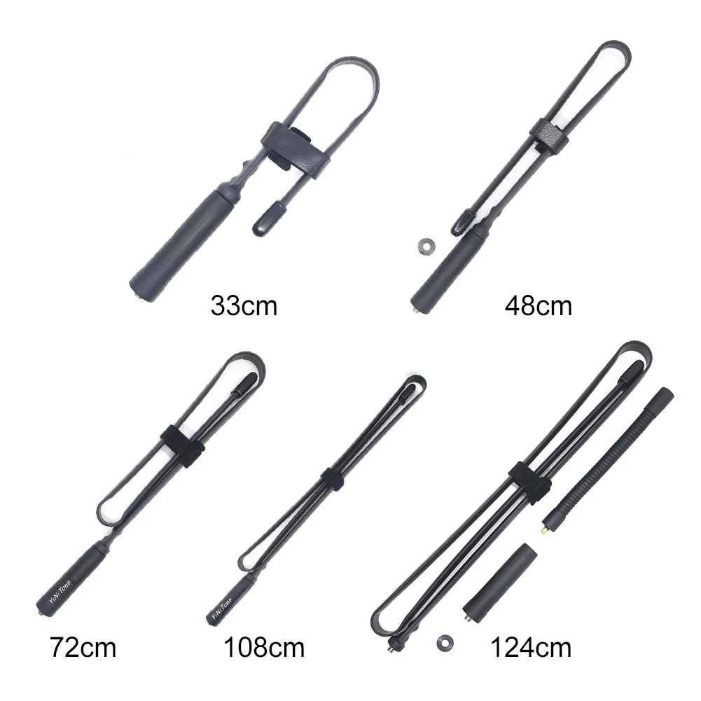 CS هوائي استراتيجي خفيف الوزن SMA-أنثى هوائي ارتداء مقاومة ثنائي النطاق VHF UHF هوائي ل UV-82 UV-5R UV5R BF-888S AR-F8