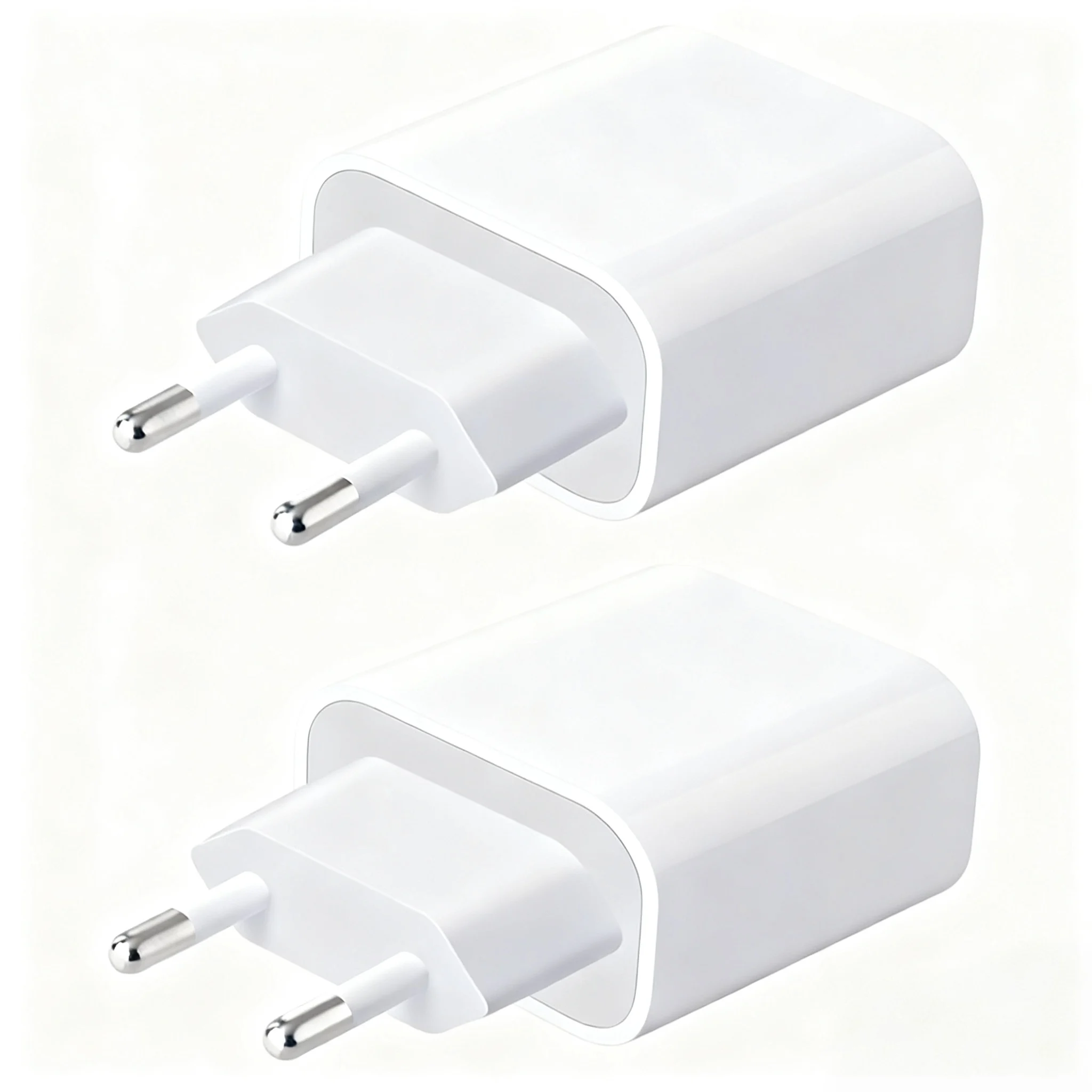 

PD20W USB-C EU Plug Charger Fast Charging 2Pack for Mobile Phones Type-C Charging Head for iPhone 14/15/16 Pro