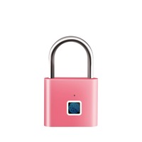 Keyless Fingerprint Lock USB Charging Anti-theft Smart Padlock Waterproof Intelligent Safety Electronic Door Lock Outdoor