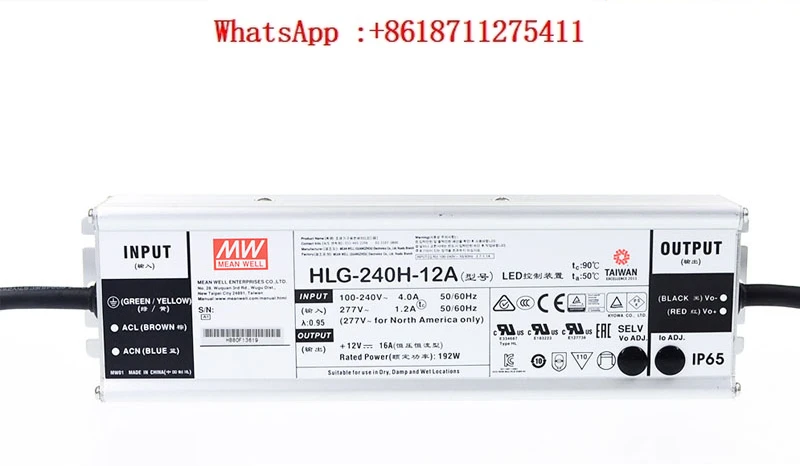 

LED switching power supply HLG-240H-12A/15A/24A/30A/36A/42A/48A/54A B