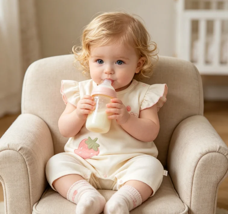 

Baby Little Flying Sleeve Jumpsuit Summer Thin Princess Style Baby Super Cute and Sweet Outdoor Rompers
