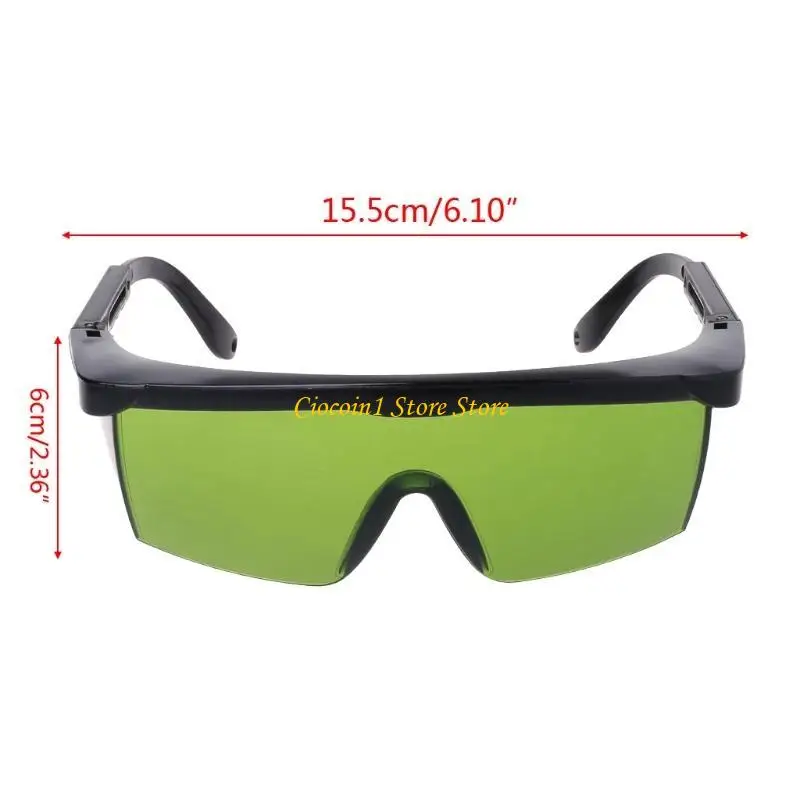 A3PC Pelindung Kacamata Kacamata Kacamata Green Blue Eye Spectacles Pelindung