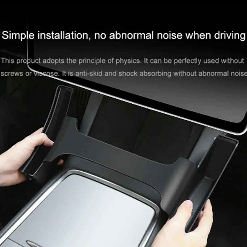 For Tesla Model Y 3 Center Console Storage Boxes on Both Sides Side Storage Saddle Box Car Interior Modification Accessories2023