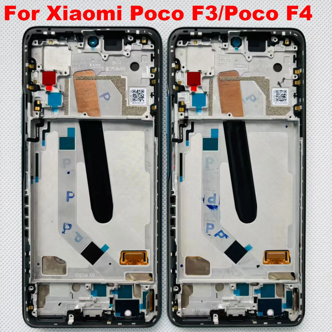 

6.67"AMOLED Original For Xiaomi Poco F3 M2012K11AG/Poco F4 22021211RG, 22021211RI/LCD Display Screen Frame Touch Panel Digitizer