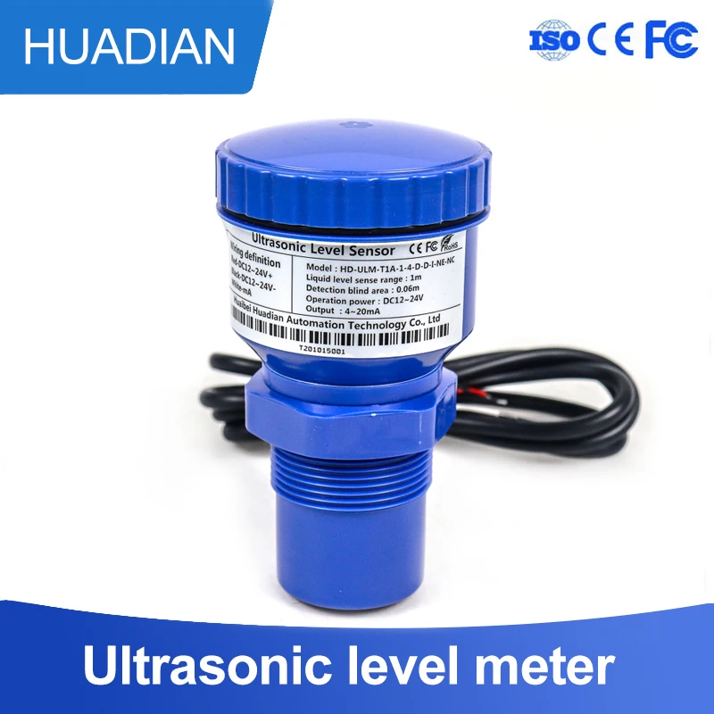 high accuracy 5m long distance fuel diesel tank non-contact ultrasonic water level sensor waste detector