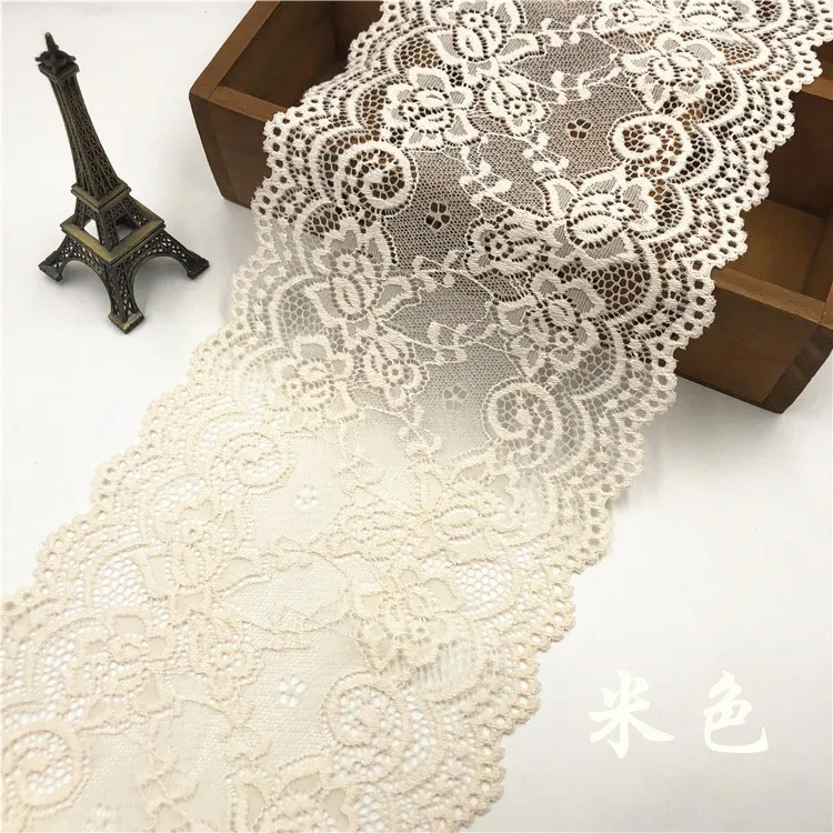 5Meters High Quality Stretch Elastic Lace Ribbon