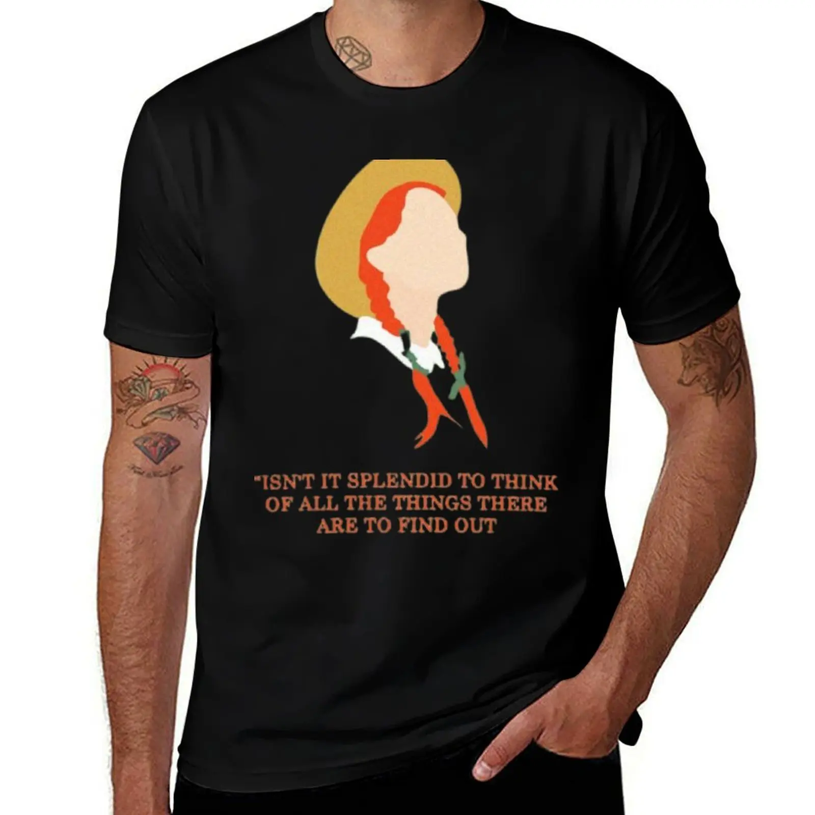 Anne Of Green Gables Quotes T-Shirt Plus Size Short Sleeve T-Shirt
