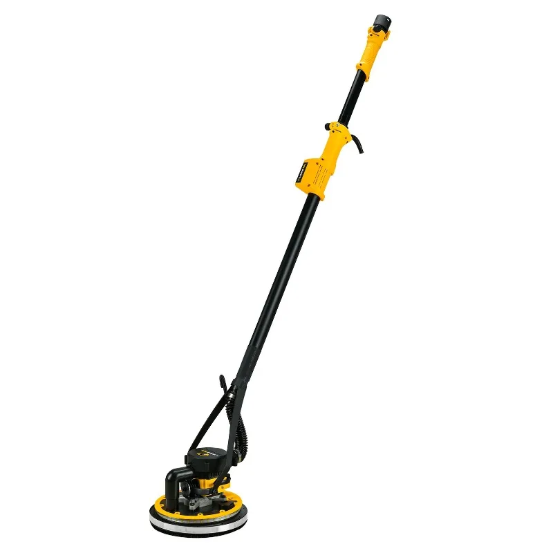 Self Vacuuming Drywall Sander Variable Speed Long Handle Wall Polishing Grinding Machine For Ceiling Decoration