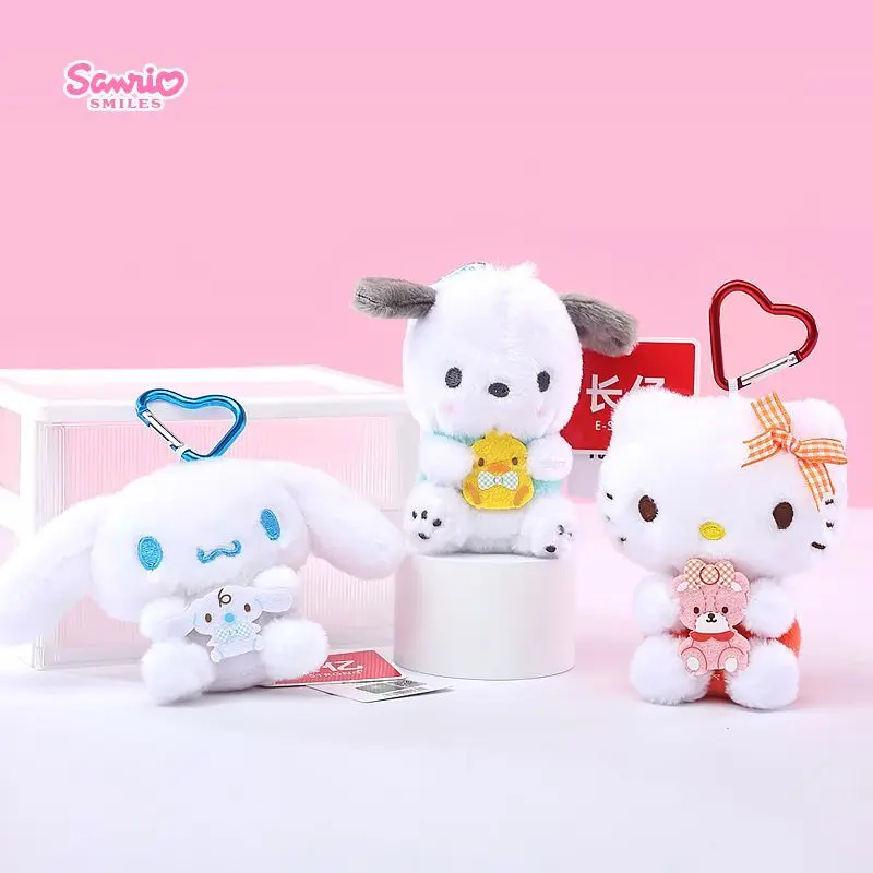 Authentic Official Item Produced By E-Strong Pachacco Melody Sit Posture Plush Doll Backpack Hang Ornaments Friend Holiday Gift