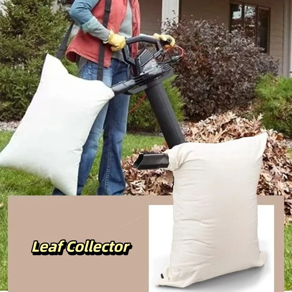 

Portable Foldable Leaf Collector Large Capacity Heavy Duty Leaf Bag Easy To Store Wear-Resistant Leaf Pick Up Tools Garden