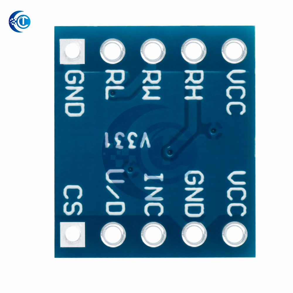 Módulo de potenciômetro digital 5v x9c104, 5v 40r ~ 100k 100, potenciômetro digital, ajuste de equilíbrio de ponte para arduino