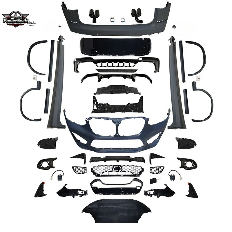 

Suitable for BMW X3 G01/G08 Old to New LCI Full Body Kit Early to Late Model with Lights