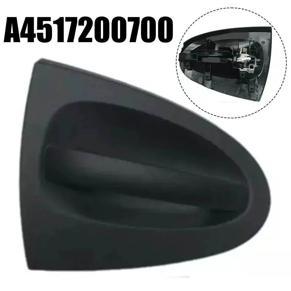 1pcs Black Abs OEM Number  A4517200700 Left Exterior Door Handle For Smart For Fortwo (451) 2007-15 Replacement Car Accessories