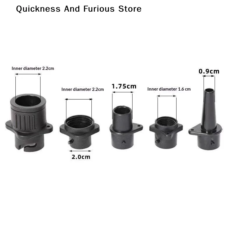 Multifunction Air Valve Adaptor Kit For SUP Board Inflatable Pump Adapter Paddle Boat Kayak Air Valve Pump Connector Combo Kit