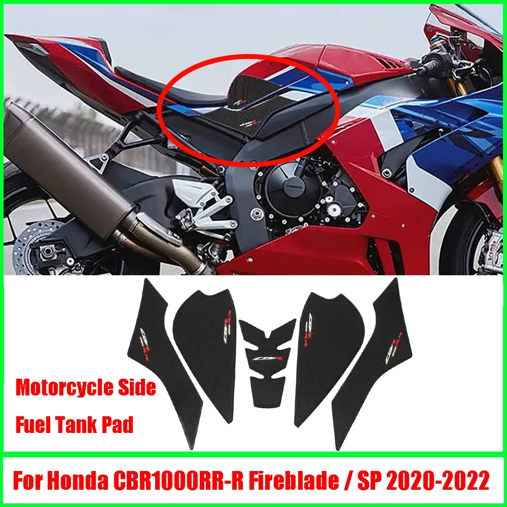 

Боковая накладка на топливный бак мотоцикла, защитная накладка на топливный бак, воздушная наколенница, тяговая накладка для Honda CBR1000RR-R CBR1000RR R Fireblade SP