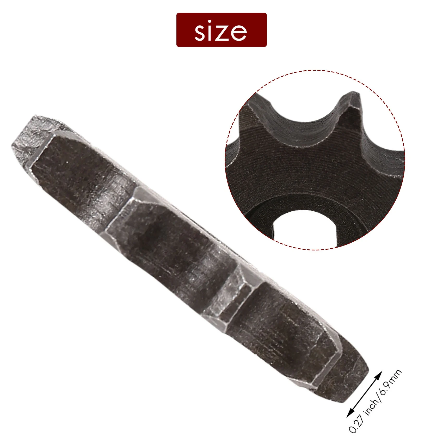 ABJL-2Pcs Electric Scooter 10T 428 Sprocket For Chain Motor Pinion Gear MY1020 DC Motor