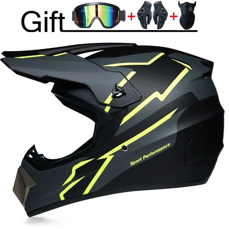 

Unisex Off-Road Racing Helmets Safety Racing Helmets Children Motorcycle Helmet helmets for men and women Motocross Helmet