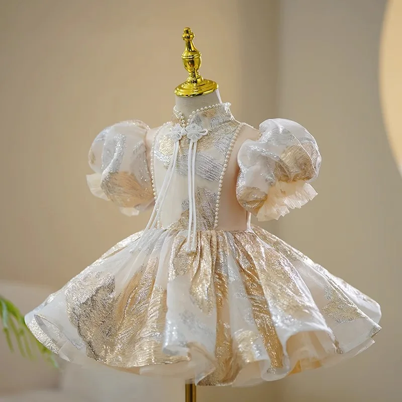 

Dress for Girls Baby Casual Dresses Vestido Wedding Dress Girl Princess Party Evening Dresses Mesh Summer Ceremonial Girls Dress