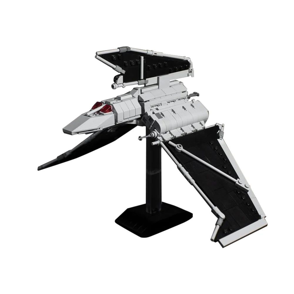 MOC Midi-Schaal Havocs MarauderedS Spacefighters Bouwsteenset Space Movie iInterstellars Ruimtevaartuigen Baksteen Speelgoed KINDEREN Cadeau