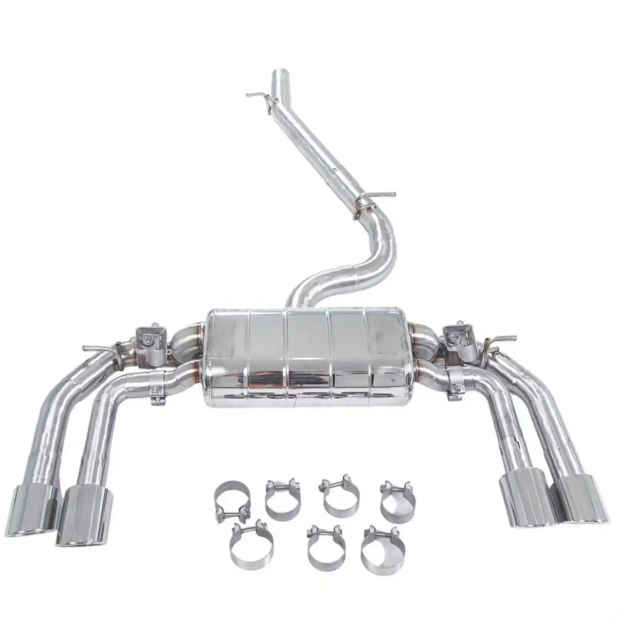 

[Custom products] Suitable for 20 Seat cupra Ateca 2.0T Catback stainless steel valve exhaust muffler, original car motor