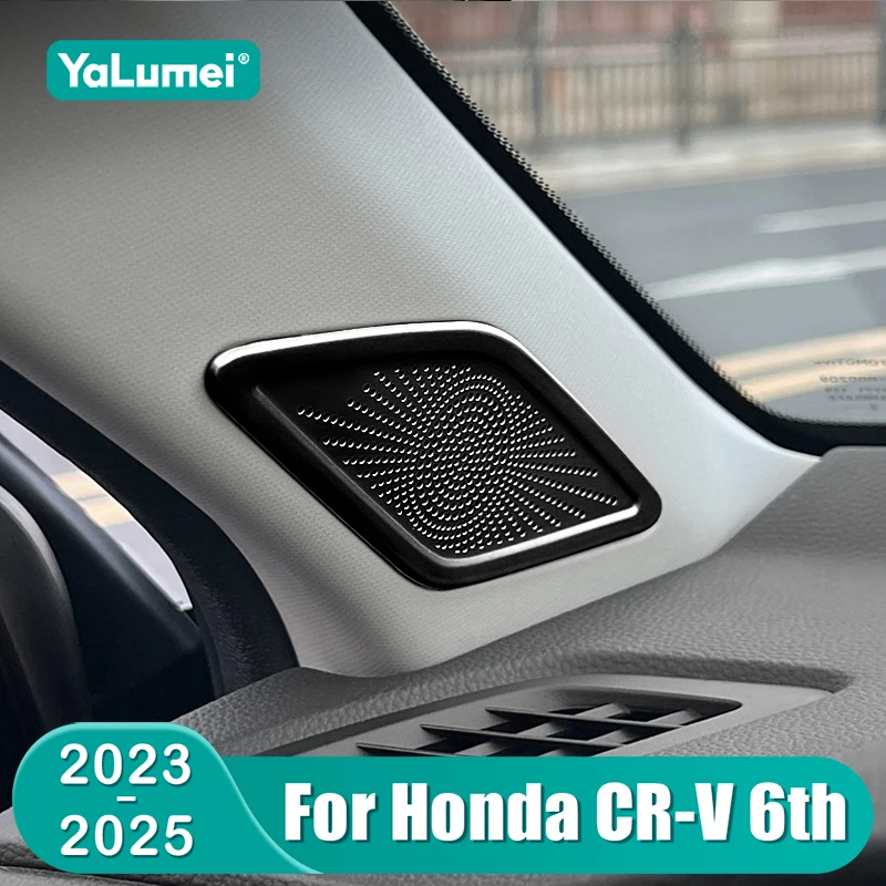 

Для Honda CRV 2023 2024 2025 CR-V 6-го поколения гибридный автомобильный передний столб A аудио динамик крышка громкоговоритель твитер аксессуары