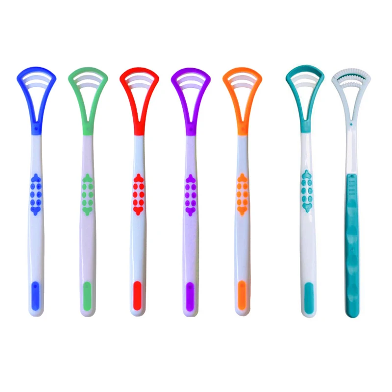 1Pcs Pack Tongue Brush Tongue Cleaner Scraper Cleaning Tongue Scraper For Oral Care Oral Hygiene Keep Fresh Breath