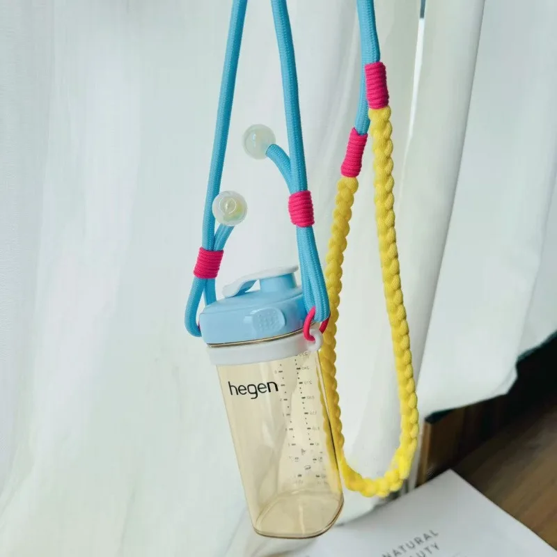 مناسبة ل 6-10 سنتيمتر كأس حزام الفم حامل ل ستاربكس بهلوان المحمولة الحبل كأس كم ل كأس ستانلي اكسسوارات قابلة لإعادة الاستخدام #3