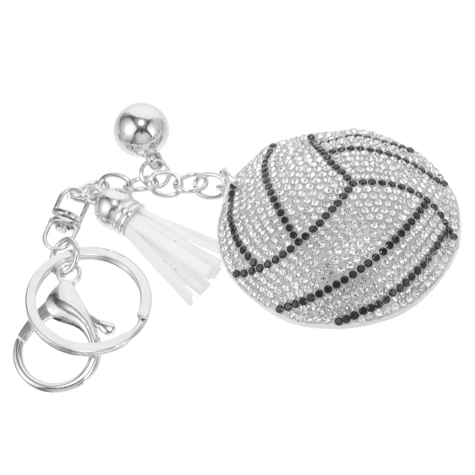

Volleyball Keychain Alloy Creative Sports Key Chain Gifts Bag Pendant Diamond Bag Pendant Key Ring Sports Souvenir