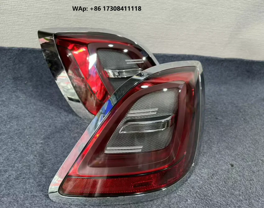 For Red  Ghost 4th Generation 20-24 Taillight Assembly with Anti-Rear-End-Collision Brake & Reverse Lights