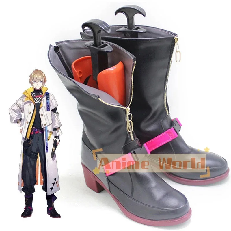 Virtual YouTuber VOLTACTION Fura Kanato Cosplay Shoes Halloween Carnival Boots Custom Made