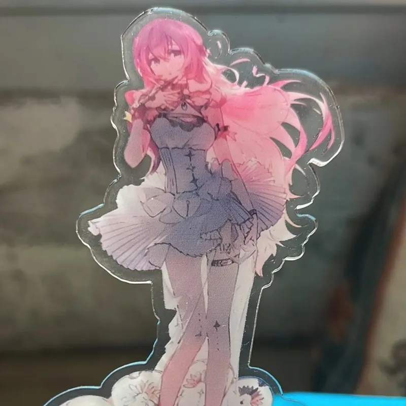 Piapro Characters Acrylic Stand Figure Hatsune Miku Kagamine Rin Anime Peripheral Cute Cartoon Originality Desktop Ornament New