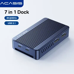 Acasis 40Gbps USB 4 SSD Case & Docking Station 8K 60HZ High Definition Case SSD DP1.4 For Macbook Pro