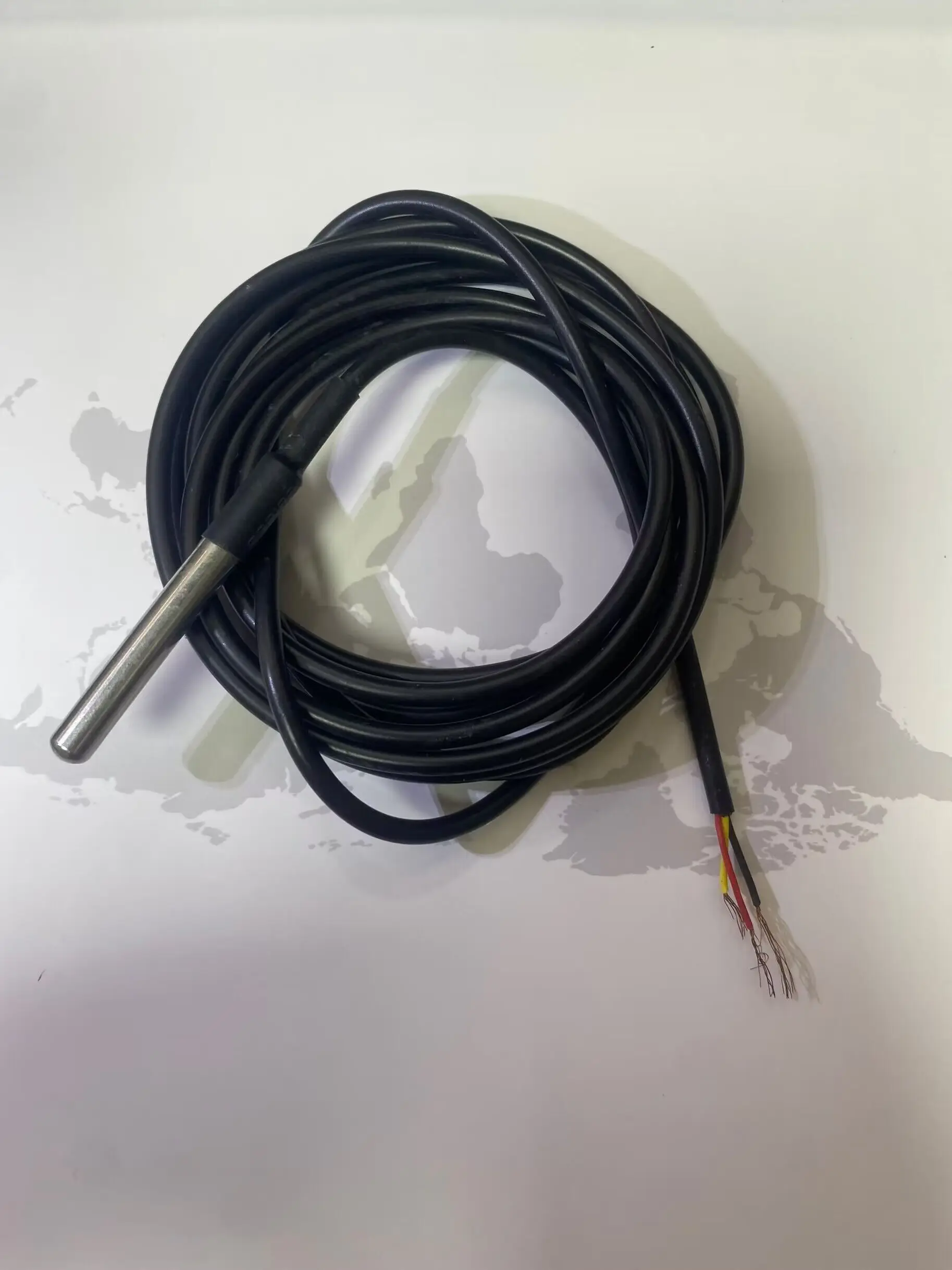 DS18B20 1m 2m 5m 10m digital temperature sensor Probe Water temperature detection wire stainless steel package waterproof type