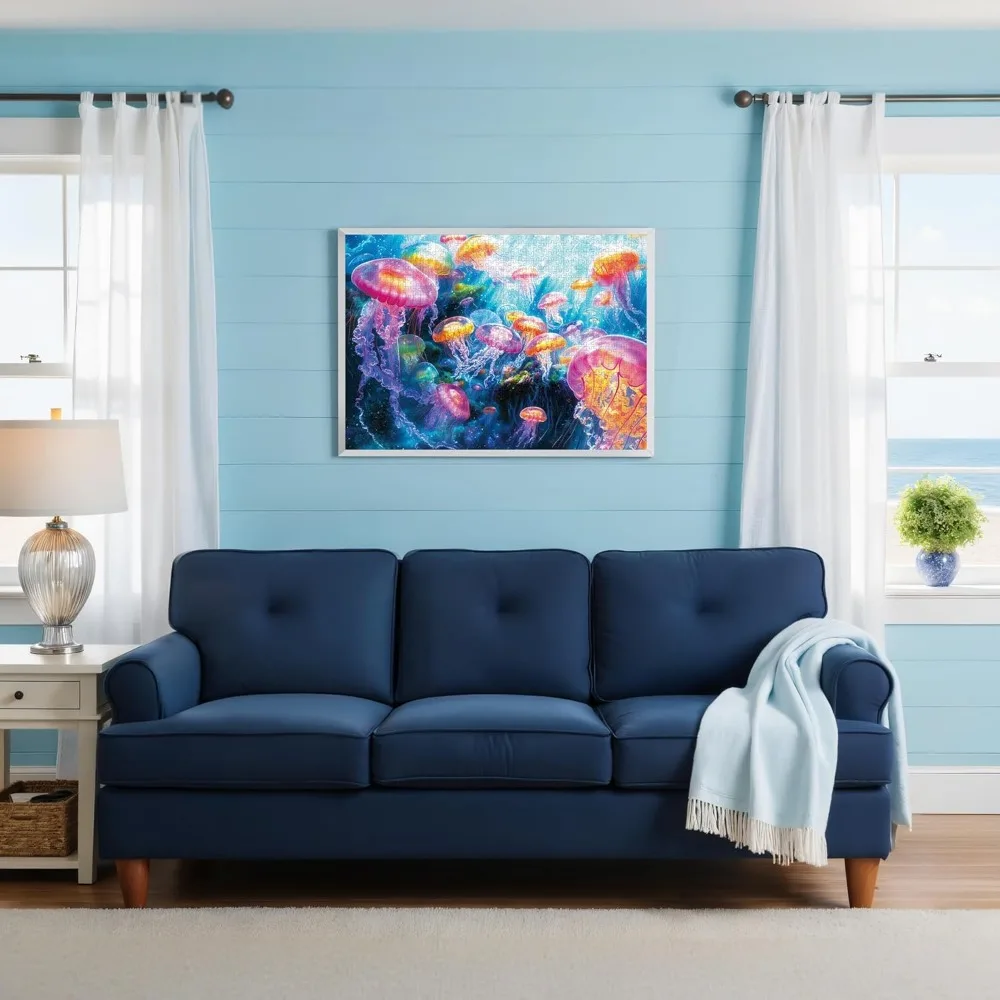 Vintage Shop 120/300/500/1000 pezzi Puzzle in legno per adulti Paesaggio Puzzle Educativo Giocattolo Gioco impegnativo Noci Divertimento