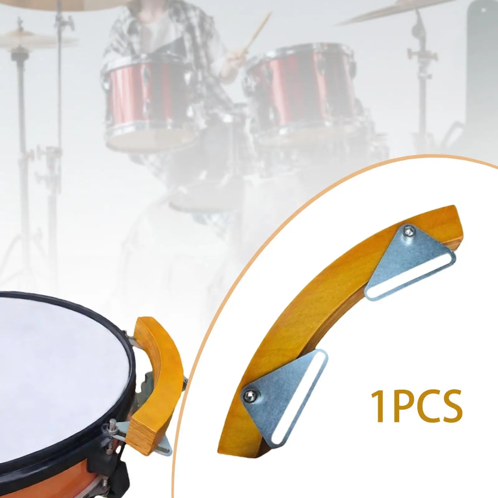 Drum Kit Rimshots Block Edge Percussion Instrument Accessory Rims Device for Performance Party Instrument Live