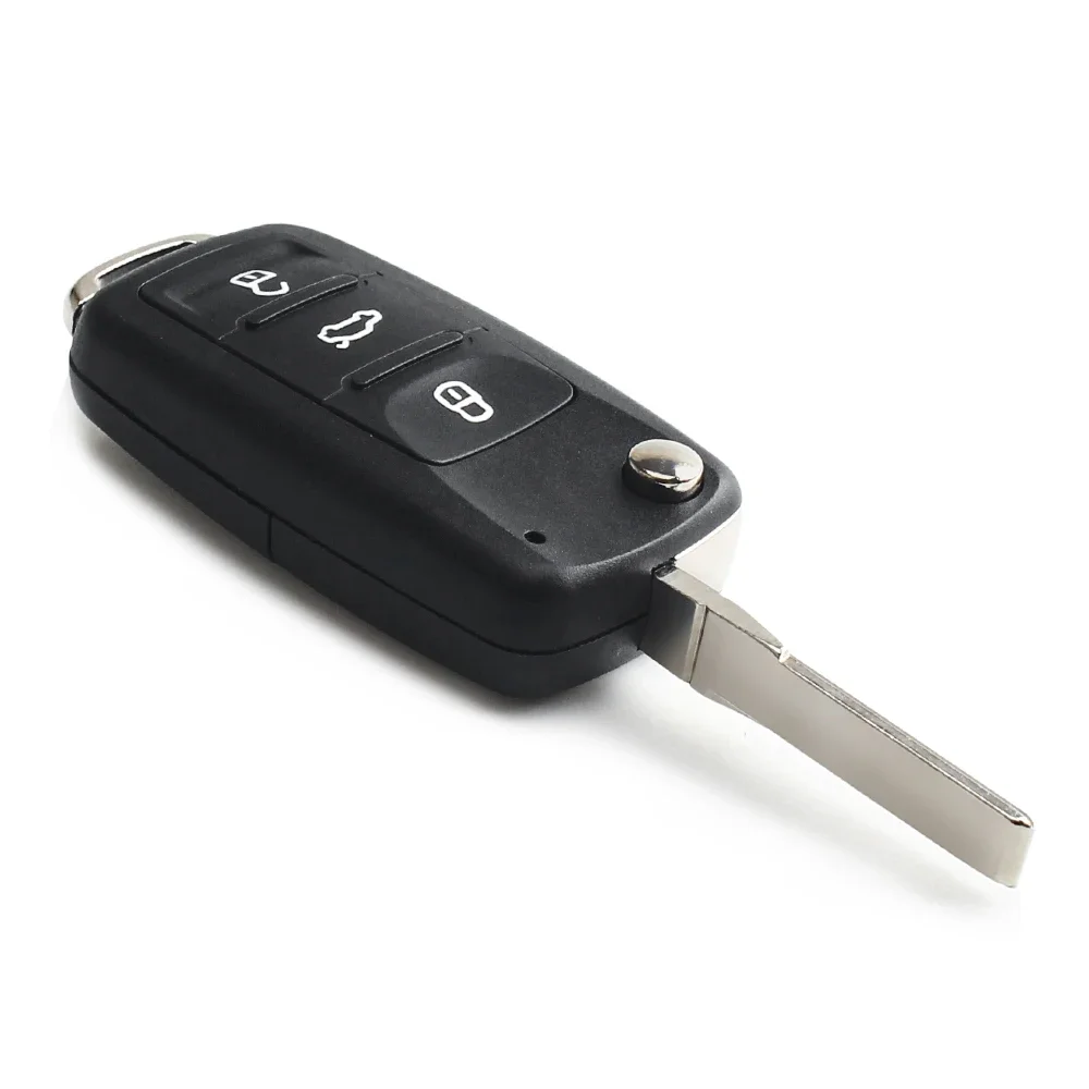 KEYYOU With Battery 5K0837202AD Car Remote Key 434MHz ID48 For VW Volkswagen GOLF PASSAT Tiguan Polo Jetta Beetle Skoda Seat