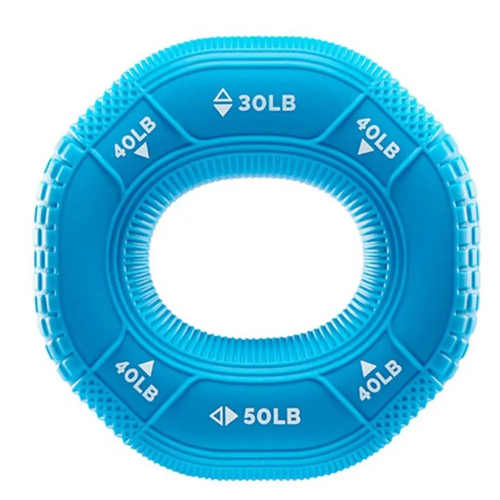 حلقة قبضة يد سيليكون محمولة ، موسع الرسغ ، تمرين المعصم ، العضلات ، اللياقة البدنية ، صالة الألعاب الرياضية ، 20-90 رطل