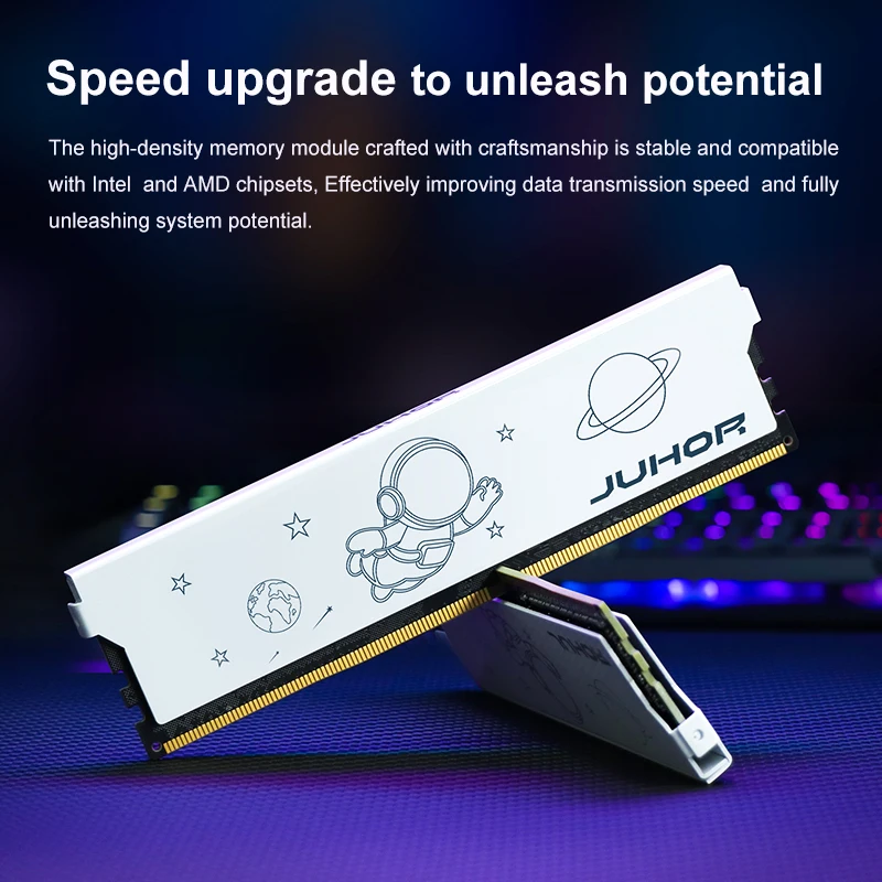 JUHOR DDR4 8GB 16GB 3200MHz 3600MHz ذاكرة الوصول العشوائي المكتبية #5