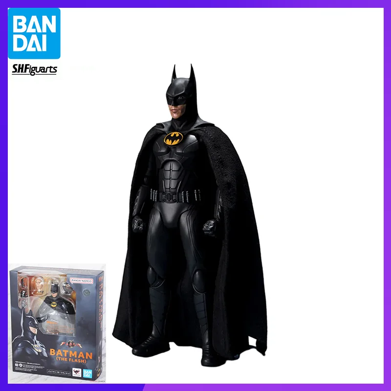 

In Stock Bandai S.H.F THE FLASH 2023 Batman Bruce Wayne New Original Anime Figure Model Toys Boy Action Figures Collection Doll