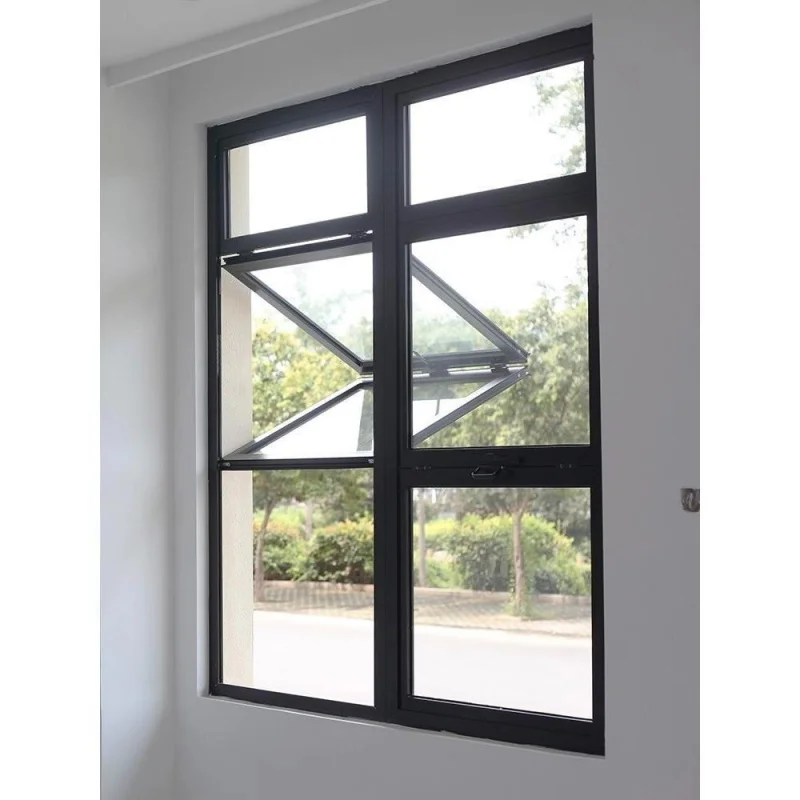 Custom Folding Window Cafeteria, Simple Coffee Kitchen Bar Counter Folding Window, Takeout Window Sliding Window