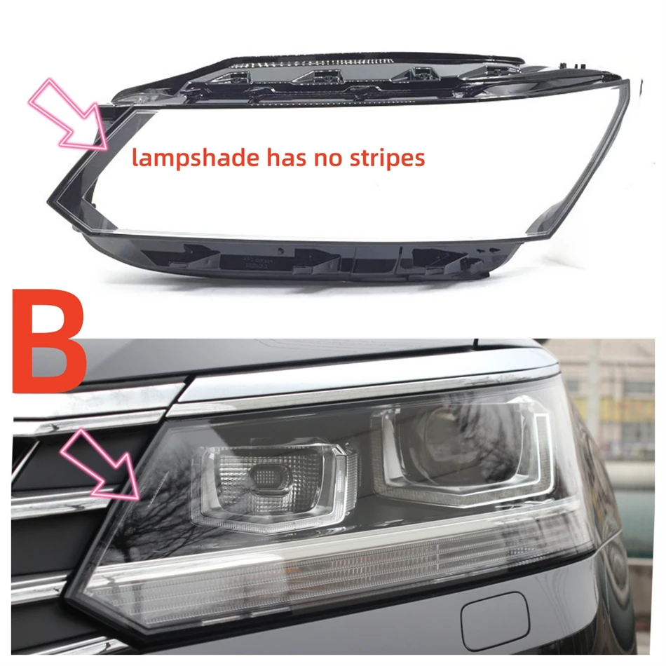 

Для Volkswagen Vw Passat 2016 2017 2018, автомобильные аксессуары, корпус фары, прозрачная крышка фары, абажур, линза