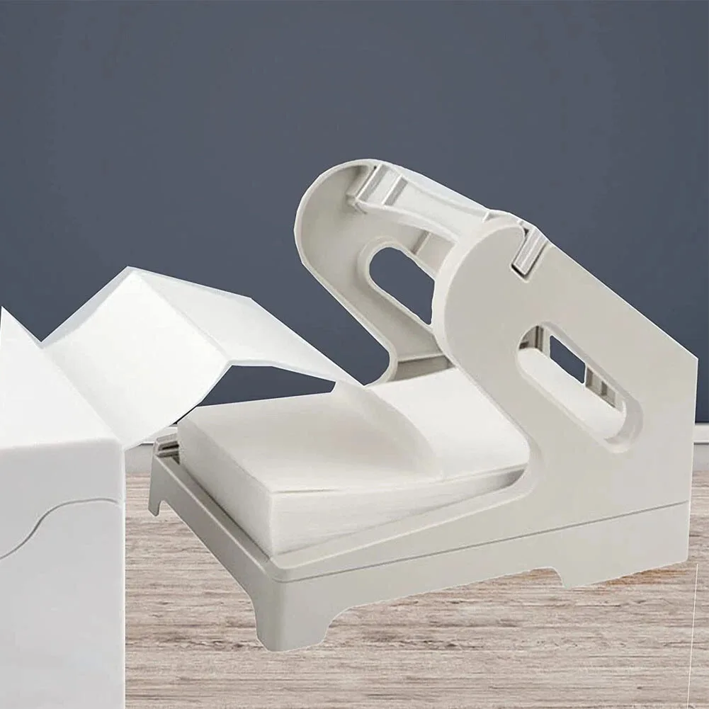 Space Saving Thermal Label Printer Holder Compatible with Roll and Fanfold Labels for Dymo and For Zebra Printers