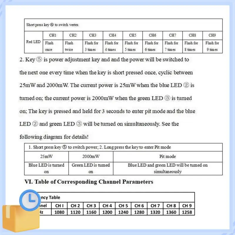 

Popular 1.2G 1.3Ghz 2W VTX Video Transmitter 1060Mhz-1380Mhz Support 2-8S Battery Input For FPV Racing Drone Long Range