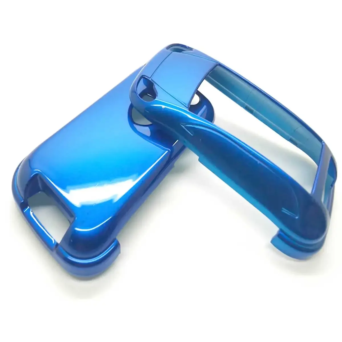 

Metallic blue Remote Key Case Protector Accessories Cover Shell For Porsche Cayenne 1st Gen. (2003-2010)